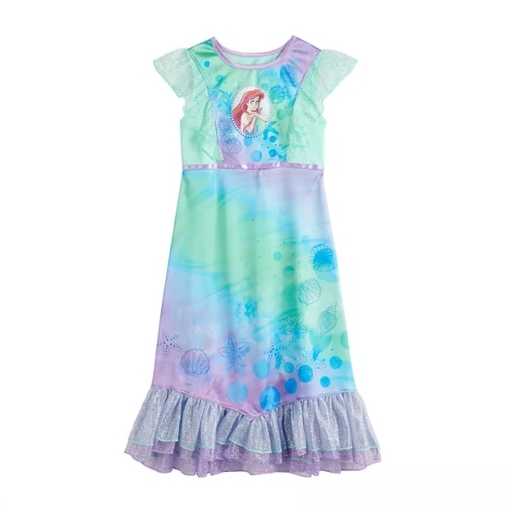 Disney Ariel Nightgown - Purple and Aqua